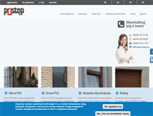 Tablet Screenshot of postep.eu